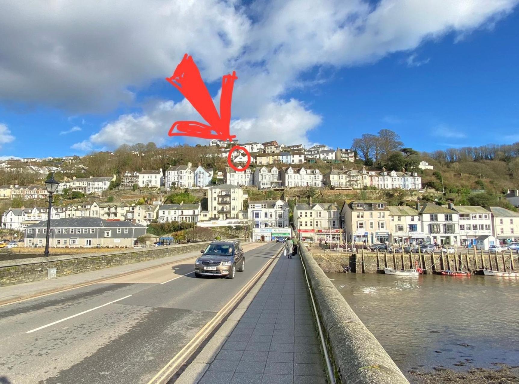 Сasa de vacaciones The Hillocks, - Two Bedroom House With Fabulous Views Of Town And Harbour Looe